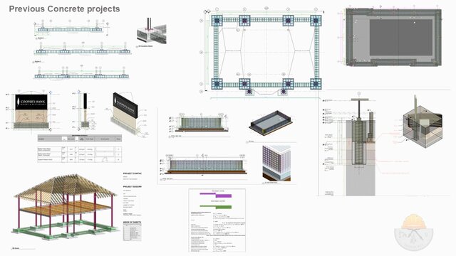 I offer structural calculations, modeling and drawing documentation