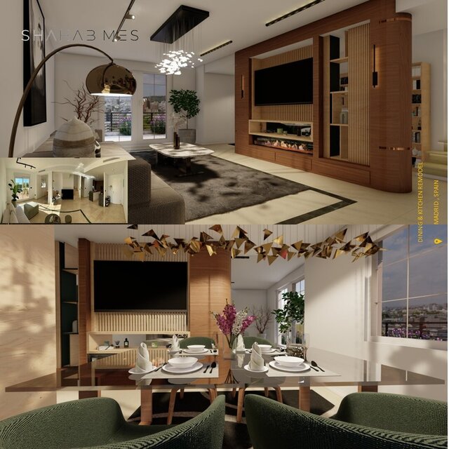 I offer interior & exterior design & renders for your architectural projects image 5