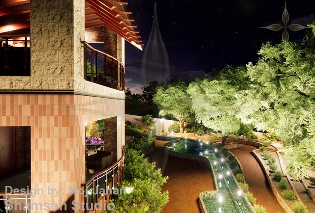 I will be your professional landscape architect, garden, patio, yard site plan, or pool house