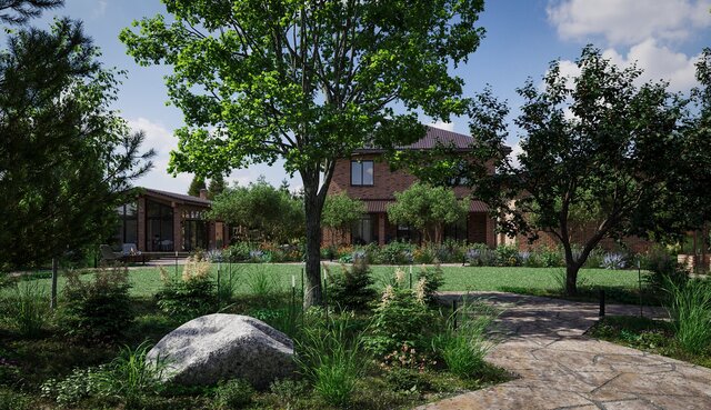 I create 3D visualizations of exteriors and interiors for architectural projects image 14