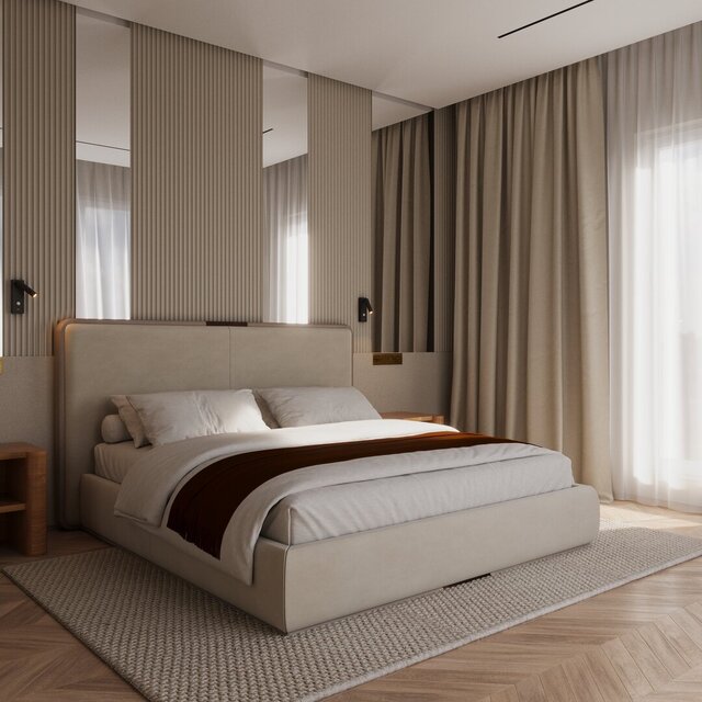 I create 3D visualizations of exteriors and interiors for architectural projects image 17