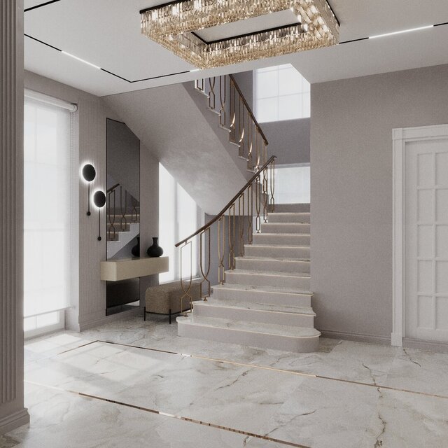I create 3D visualizations of exteriors and interiors for architectural projects image 13