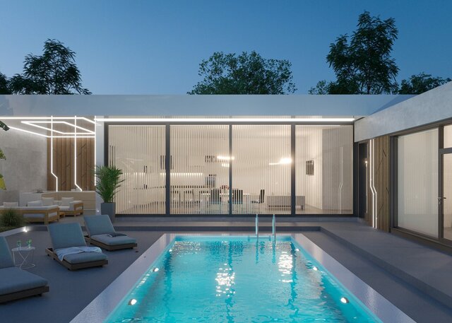 I create 3D visualizations of exteriors and interiors for architectural projects image 9