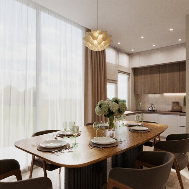 I create 3D visualizations of exteriors and interiors for architectural projects image 16