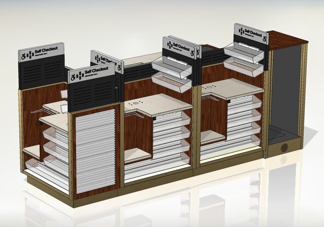 Solidworks 3D Modeling - architectural millwork / residential cabinetry / mechanical components image 2
