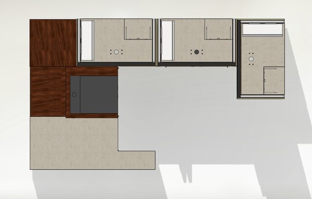 Solidworks 3D Modeling - architectural millwork / residential cabinetry / mechanical components image 4