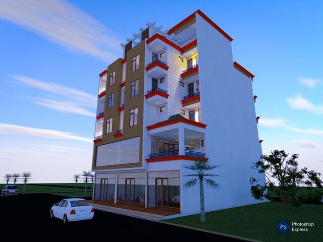 I offer 3D architectural visualization & rendering services image 7
