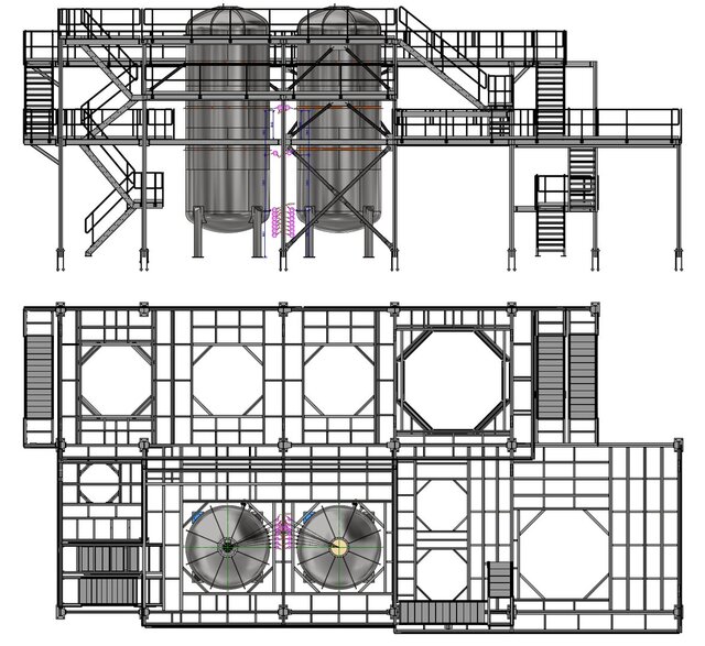 I offer industrial equipment design for pressure vessels, tanks, heat exchangers & 3D CAD modeling image 4