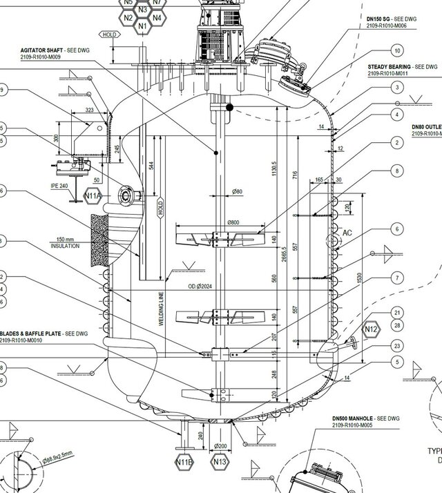 I offer industrial equipment design for pressure vessels, tanks, heat exchangers & 3D CAD modeling image 3