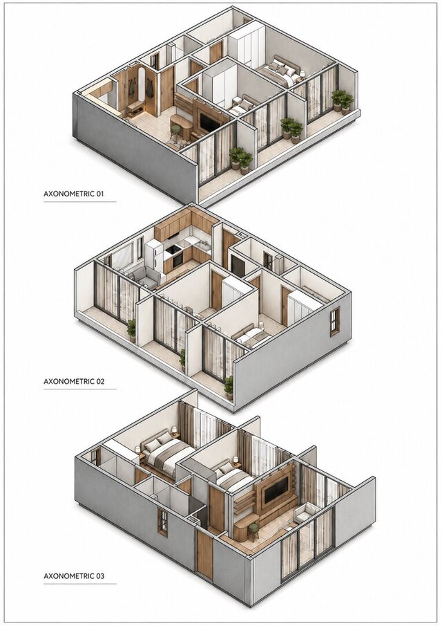 I will deliver architectural design, BIM modeling, construction drawings, and 3D visualizations image 6