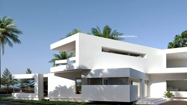 I will design modern architectural concepts, facades and 3D visualizations image 7