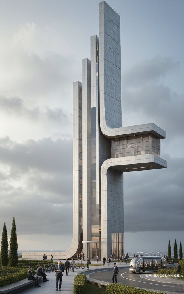 I will design modern architectural concepts, facades and 3D visualizations image 5