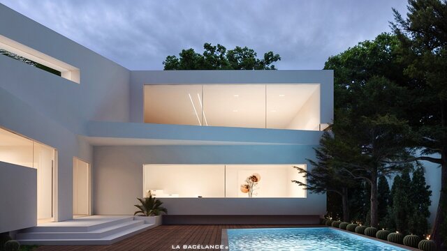 I will design modern architectural concepts, facades and 3D visualizations image 10
