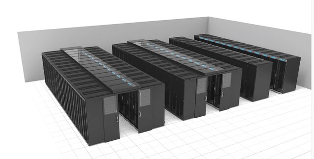 I will design 3D CGI data centers, warehouses, AI powered data centers and server rooms image 2
