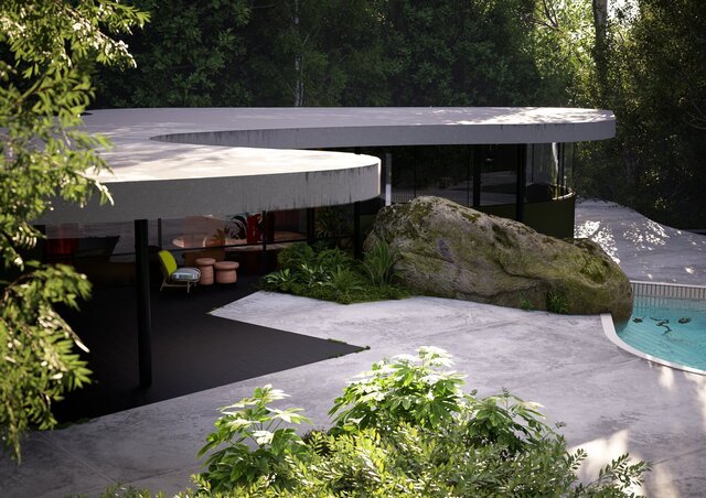 I offer photorealistic 3D rendering for architecture