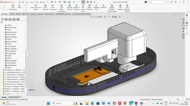 I will create precise 3D CAD models in Fusion 360 or SolidWorks image 13
