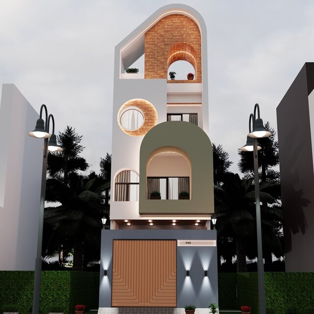I offer 3D architectural modeling, landscape design & environment design image 2