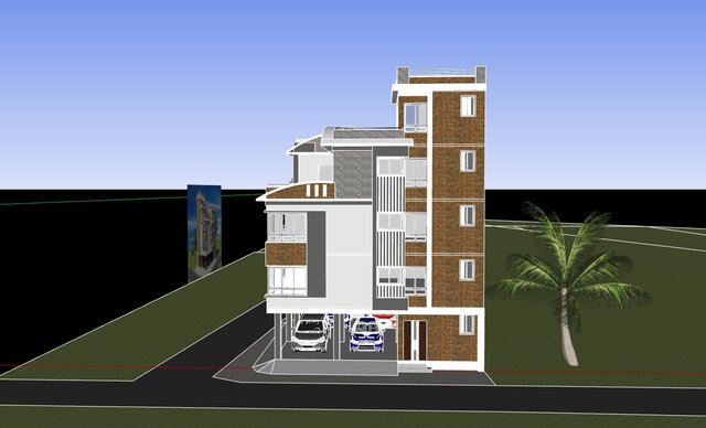 I will create 3D floor plans, 3D drawings, 3D renderings, and 3D modeling for houses image 9