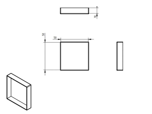 2D Technical Drawing PDF for manufacturing image 3