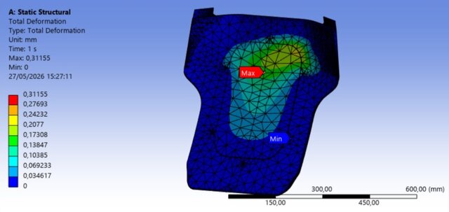 I offer FEA engineering, structural, and thermal simulation with ANSYS Mechanical image 4