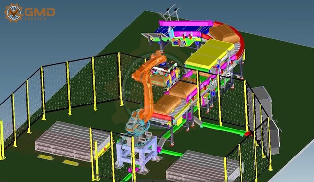 I will design custom conveyor systems, belt conveyors, and precision automation lines image 3