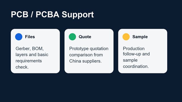 I offer PCB PCBA prototype and China manufacturing support image 2