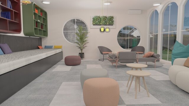 I do 2D and 3D rendering and modeling of interior spaces image 4