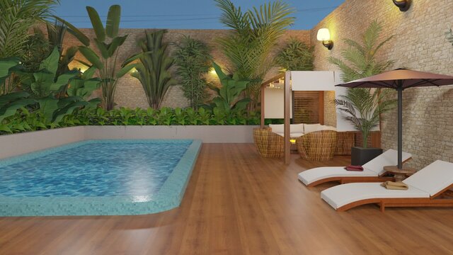 I do 2D and 3D rendering and modeling of interior spaces image 2
