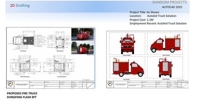 I offer 3D modeling and 2D drafting for clients image 2