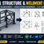 I will design steel structures and weldments in SolidWorks with fabrication drawings slider nav image 1