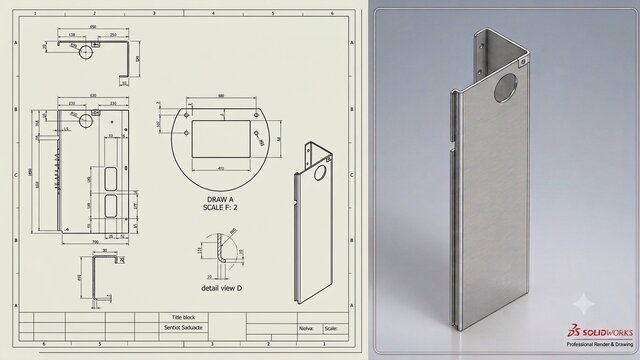 I will design professional 3D CAD models and SolidWorks mechanical parts image 6
