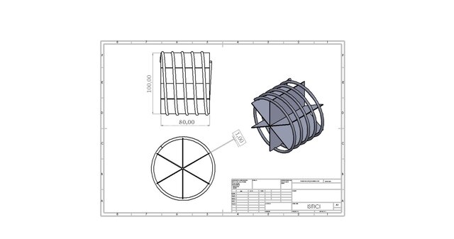 I will create professional 3D CAD models and 2D technical drawings in SolidWorks image 3