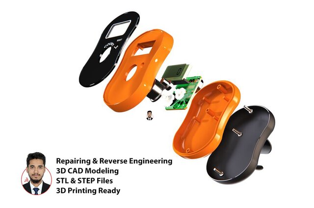 I will create professional 3d cad modeling, product design and stl file, 3d printing image 4