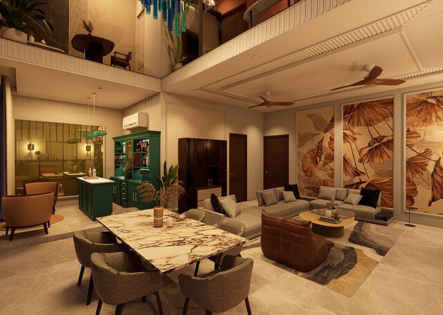 I will create stunning 3D renders for your spaces image 2