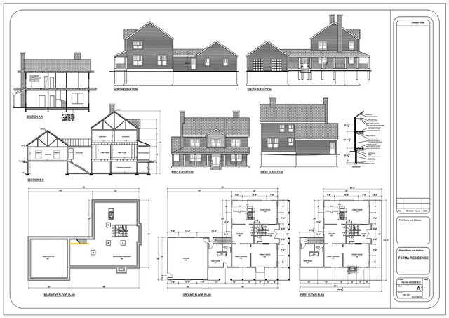 I will create 2d 3d architectural floor plans and blueprint in autocad precisely image 3