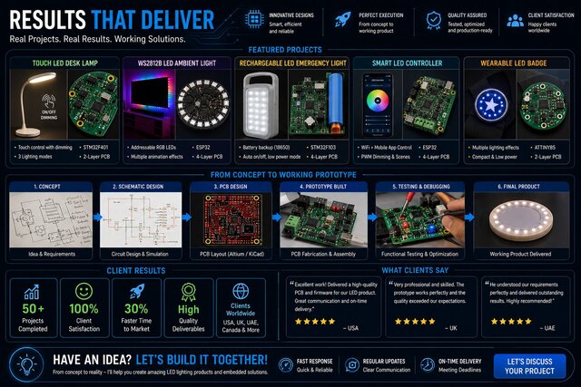 I will develop embedded systems, PCB, and firmware for your electronic product image 3