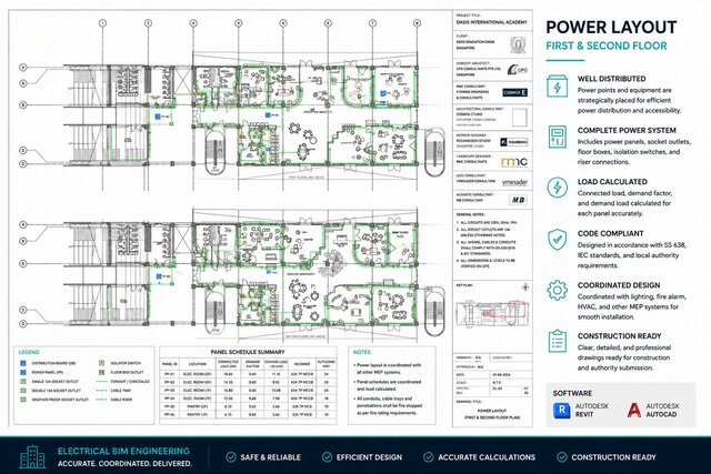I will design and provide Revit MEP electrical BIM modeling and AutoCAD drafting services image 5