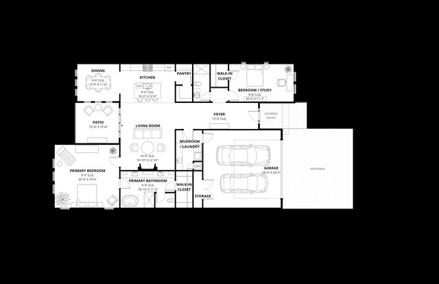 I offer 2D and 3D residential floor plans for client projects