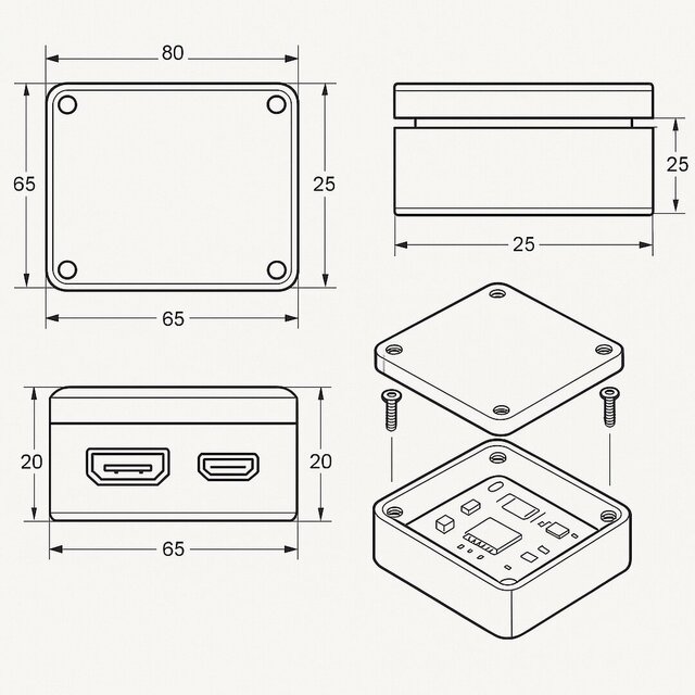 I will design custom electronic enclosures ready for manufacturing image 2