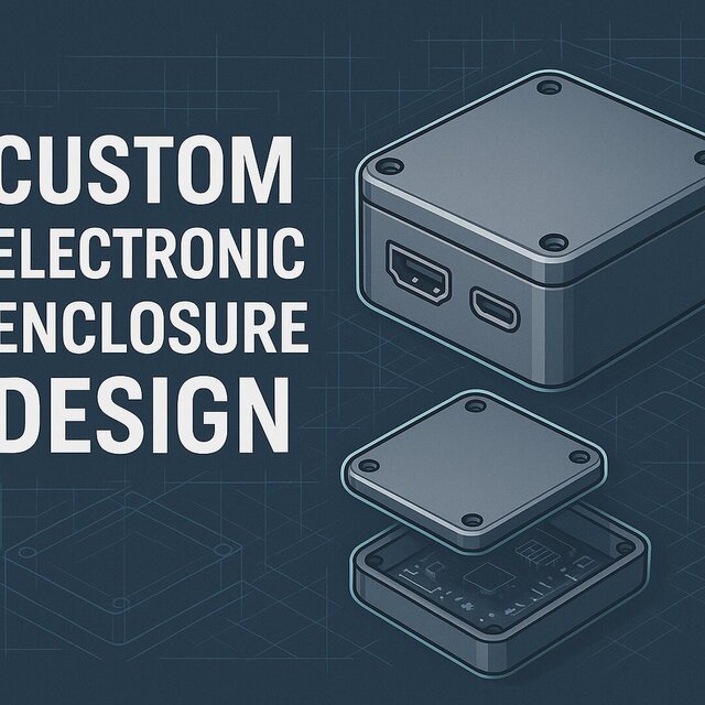 I will design custom electronic enclosures ready for manufacturing
