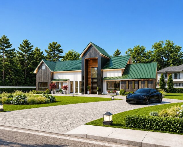 I offer architectural 3D modeling & photorealistic rendering visualizations