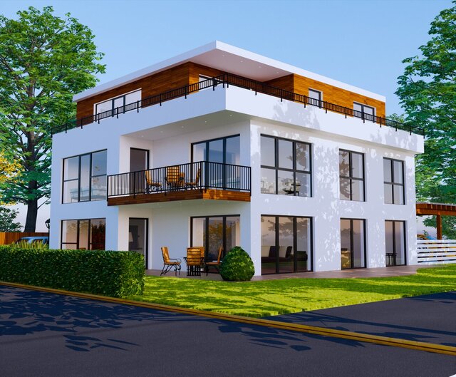 I offer architectural 3D modeling & photorealistic rendering visualizations image 2