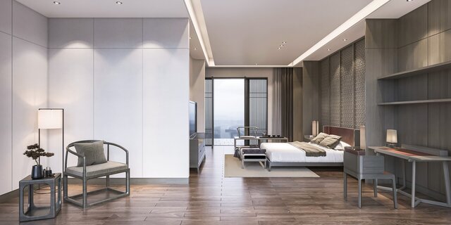 I will do 3D interior design of kitchen, bathroom and living room image 5