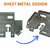 I will design sheet metal parts and flat patterns for fabrication slider nav image 1