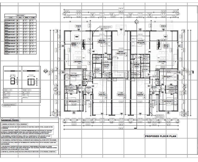I offer architectural CAD drafting, 2D floor plans, city permit & construction drawings image 2