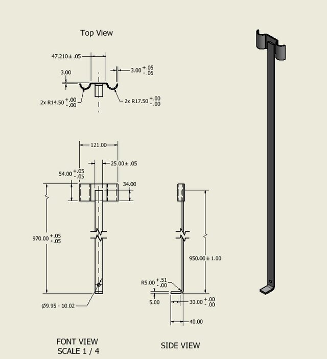 I offer mechanical parts drafting with FreeCAD, SolidWork, NX image 16