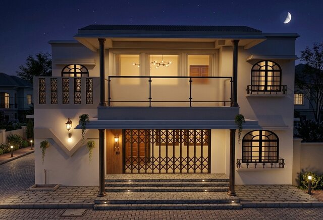 I will design modern 2D floor plans, 3D interior and exterior designs