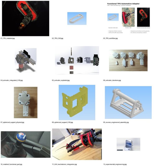 I offer mechanical CAD design, product development & prototyping
