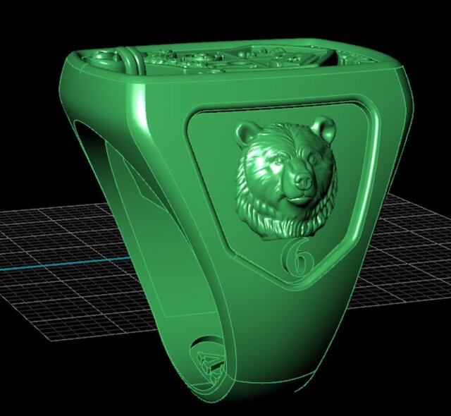I will create artistic 3D designs for 3D printing image 6
