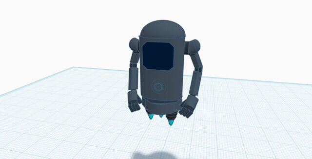 I offer professional 2D and 3D robot design services